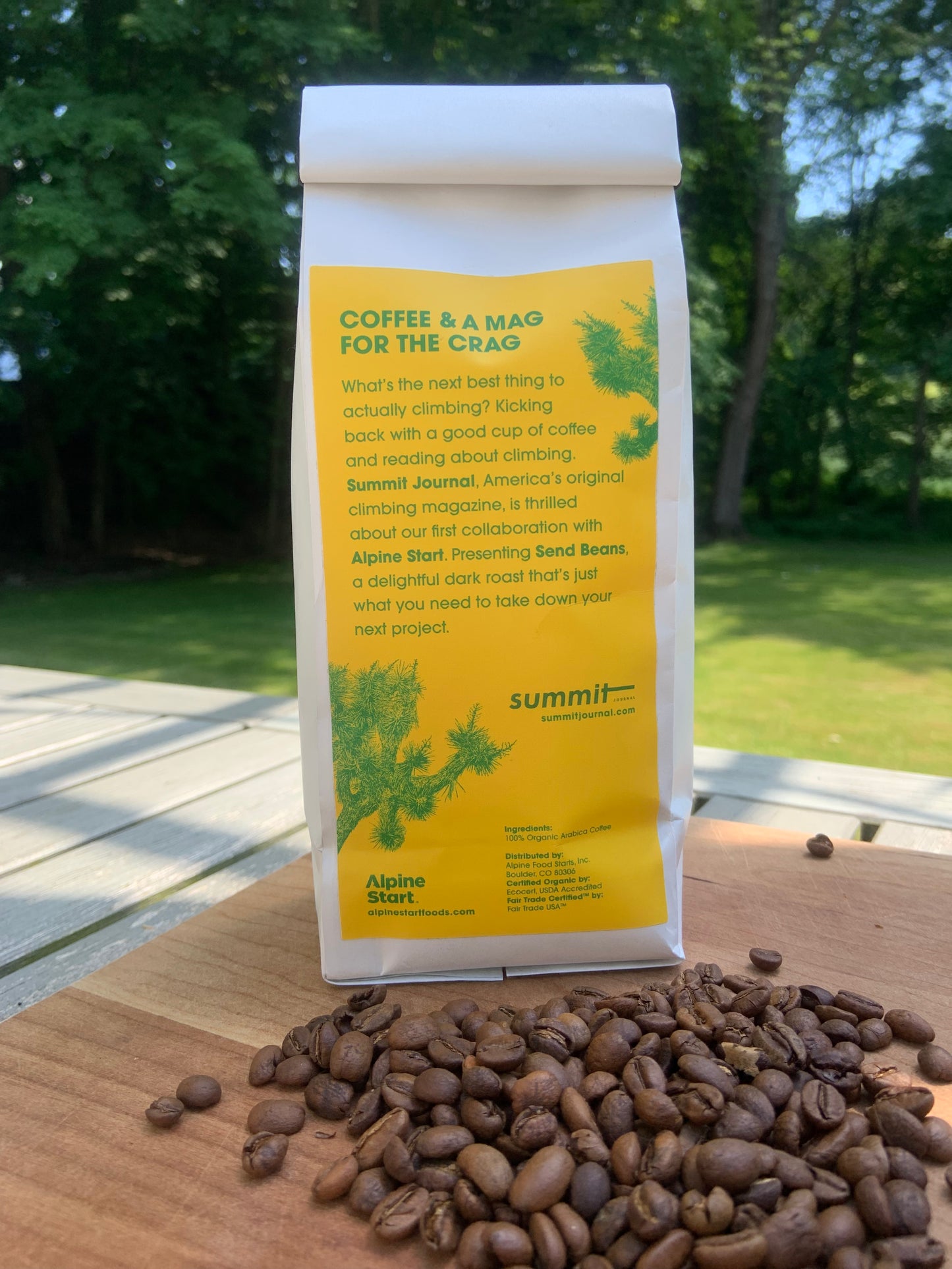 Alpine Start x Summit Journal  Coffee - Send Beans