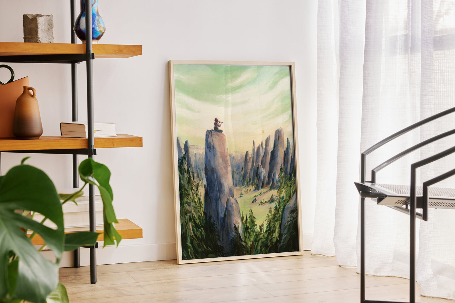 "The View From " (SJ 322) — Limited Edition of 10, Signed and Numbered (Copy)