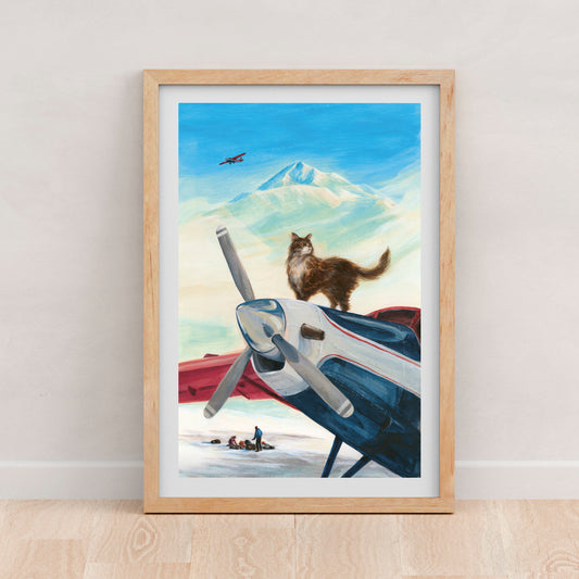 "Beaver the Cat" (SJ 325) — Limited Edition of 15, Signed and Numbered