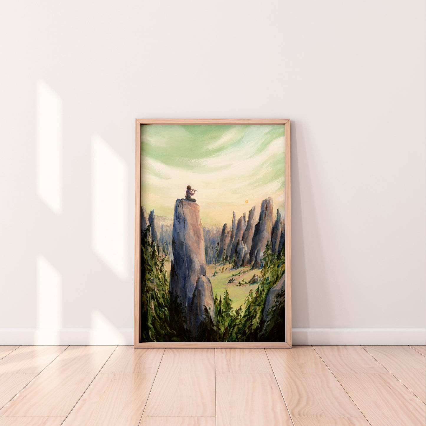 "The View From " (SJ 322) — Limited Edition of 10, Signed and Numbered (Copy)